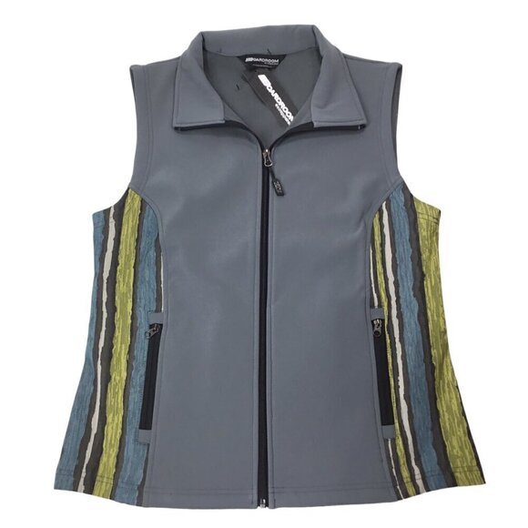 Boardroom Eco Apparel NWT Twilight Vest Canada Full Zip Size M Embroidered 'KI' - Picture 6 of 12